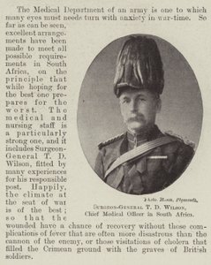 Surgeon-General T D Wilson, Chief Medical Officer in South Africa