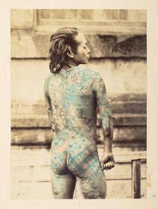 Tattooed Betto, Japan by English Photographer