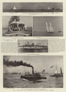 The America Cup Contest as seen through the Camera