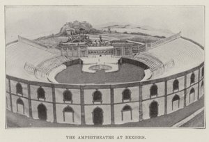 The Amphitheatre at Beziers by English Photographer