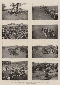 The Army Manoeuvres, Among the Troops with the Camera by English Photographer