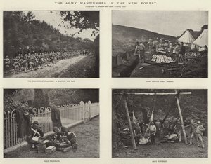 The Army Manoeuvres in the New Forest by English Photographer