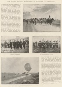 The Autumn Military Manoeuvres in Wiltshire and Berkshire by English Photographer