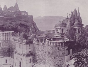 The Balabhi Temple, Palitana by English Photographer