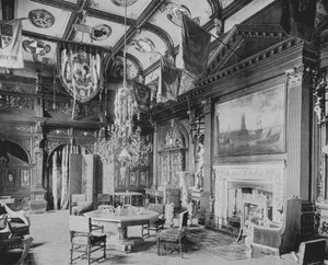 The Banqueting Hall, Knebworth by English Photographer