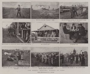 The Bisley Meeting, Scenes in Camp by English Photographer