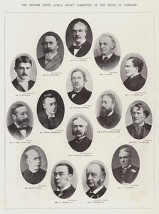 The British South Africa Select Committee of the House of Commons by English Photographer