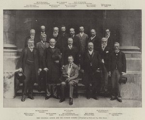 The Colonial Office and Its Jubilee Guests by English Photographer