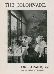 The Colonnade, 170 Strand by English Photographer