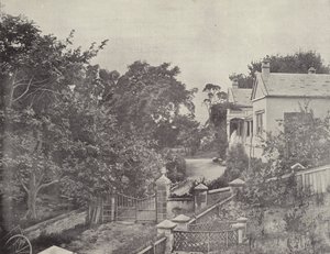 The Commandants Residence, Port Arthur by English Photographer