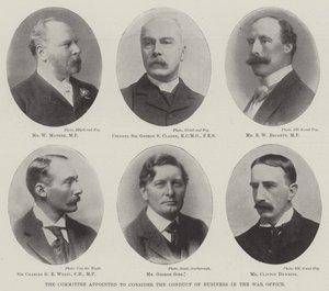 The Committee Appointed to Consider the Conduct of Business in the War Office by English Photographer
