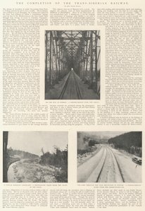 The Completion of the Trans-Siberian Railway