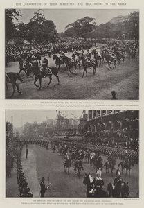 The Coronation of Their Majesties, the Procession to the Abbey by English Photographer