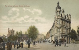 The Cross Roads, Swiss Cottage, London by English Photographer