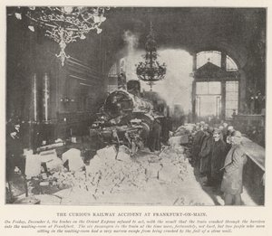 The Curious Railway Accident at Frankfurt-on-Main by English Photographer