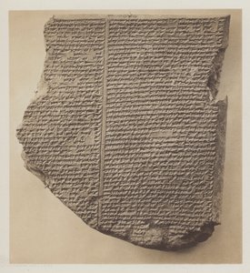 The Deluge-tablet, Obverse and Reverse