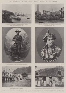The Disasters in the West Indies, Views in Martinique