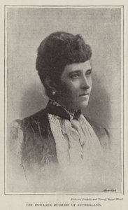 The Dowager Duchess of Sutherland by English Photographer