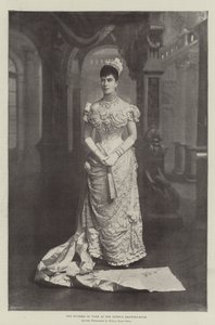 The Duchess of York at the Queens Drawing-Room by English Photographer
