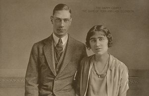 The Duke and Duchess of York by English Photographer