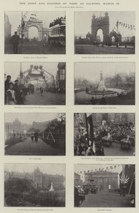 The Duke and Duchess of York at Salford, 25 March by English Photographer