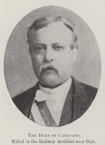The Duke of Canevaro, killed in the Railway Accident near Dax by English Photographer