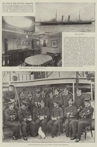 The Duke of York and HMS Melampus by English Photographer