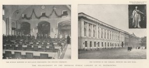 The Enlargement of the Imperial Public Library at St Petersburg by English Photographer