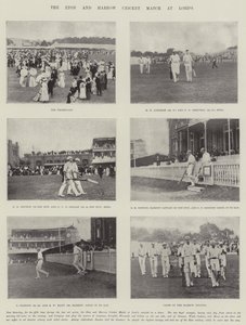 The Eton and Harrow Cricket Match at Lords by English Photographer
