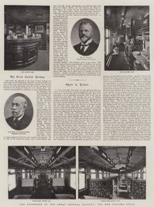 The Extension of the Great Central Railway, the New Rolling Stock by English Photographer