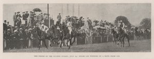 The Finish of the Eclipse Stakes, 19 July, Epsom Lad winning by a Head from Ian by English Photographer
