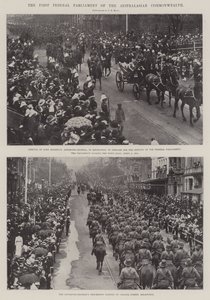 The First Federal Parliament of the Australasian Commonwealth by English Photographer