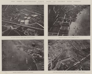 The First Photographs taken from an Air-Ship over London