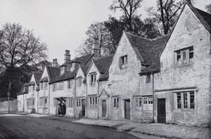 The Flemish Houses, Corsham by English Photographer