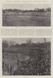 The Football Association Cup Final Tie at the Crystal Palace, 20 April