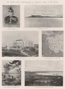 The French Naval Demonstration at Mitylene, Scenes in the Island by English Photographer