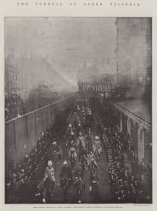 The Funeral of Queen Victoria by English Photographer