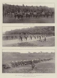 The German Army Manoeuvres in Westphalia