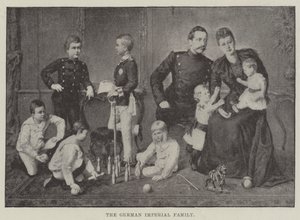 The German Imperial Family by English Photographer