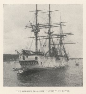 The German War-Ship Stein at Dover by English Photographer