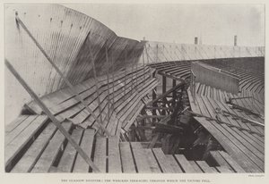 The Glasgow Disaster, the Wrecked Terracing Through Which the Victims Fell