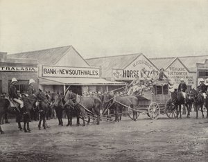 The Gold Escort, Coolgardie by English Photographer
