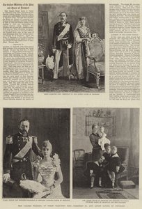 The Golden Wedding of Their Majesties King Christian IX and Queen Louise of Denmark by English Photographer