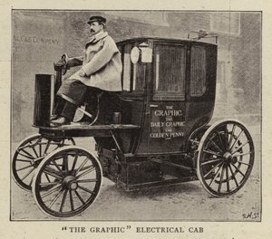 The Graphic Electrical Cab by English Photographer