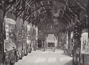 The Great Hall, Edinburgh Castle by English Photographer