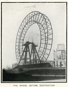 The Great Wheel at Earls Court, London; From The Sphere, 13 April 1907 by English Photographer