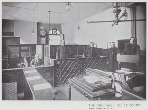 The Guildhall Police Court by English Photographer