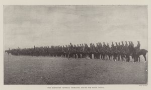 The Hampshire Imperial Yeomanry, bound for South Africa by English Photographer