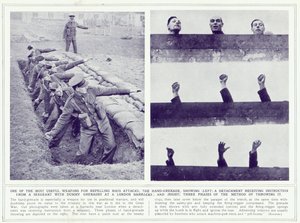The Hand Grenade, from The Illustrated War News, published 22nd November 1939 by English Photographer