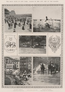 The Heat Wave in New York, Scenes in the City and at the Seaside